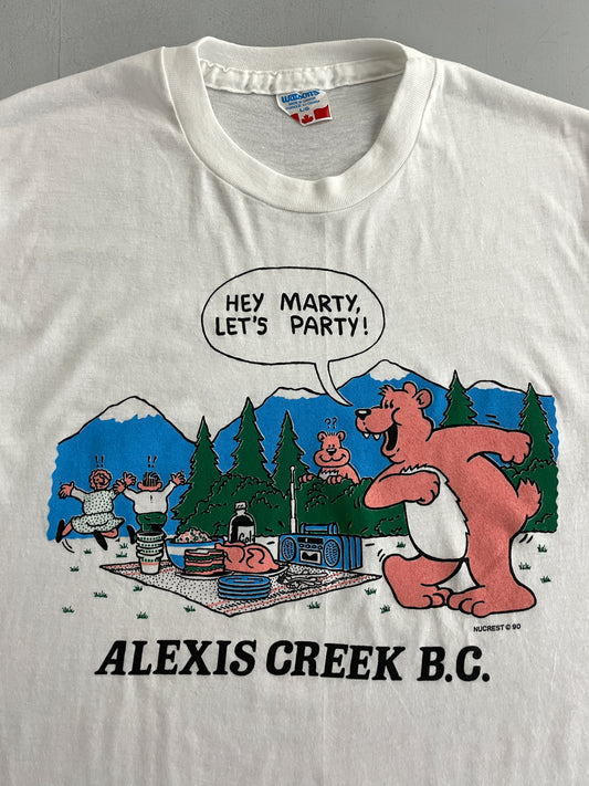 1990's "Hey Marty, Let's Party" Tee [L]