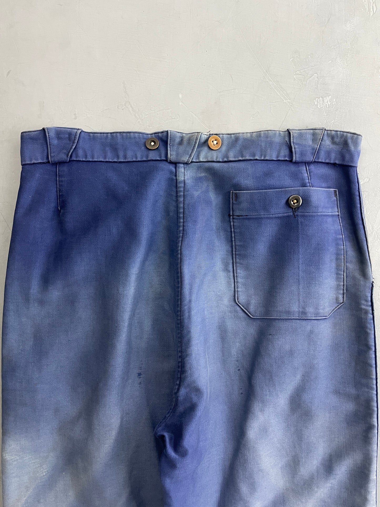 50's French Moleskin French Work Pants [34"]
