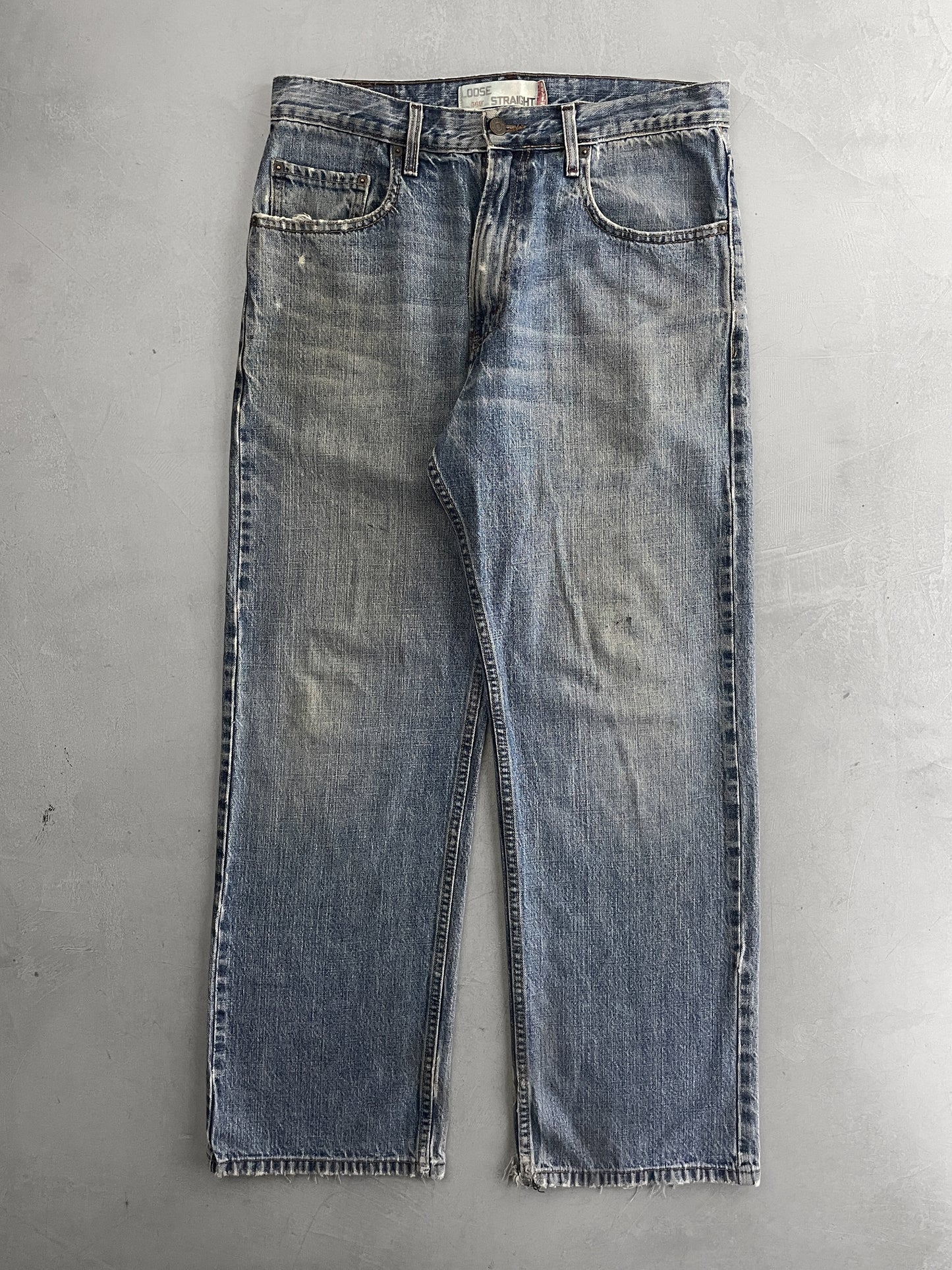 Thrashed Levi's 569's [34"]