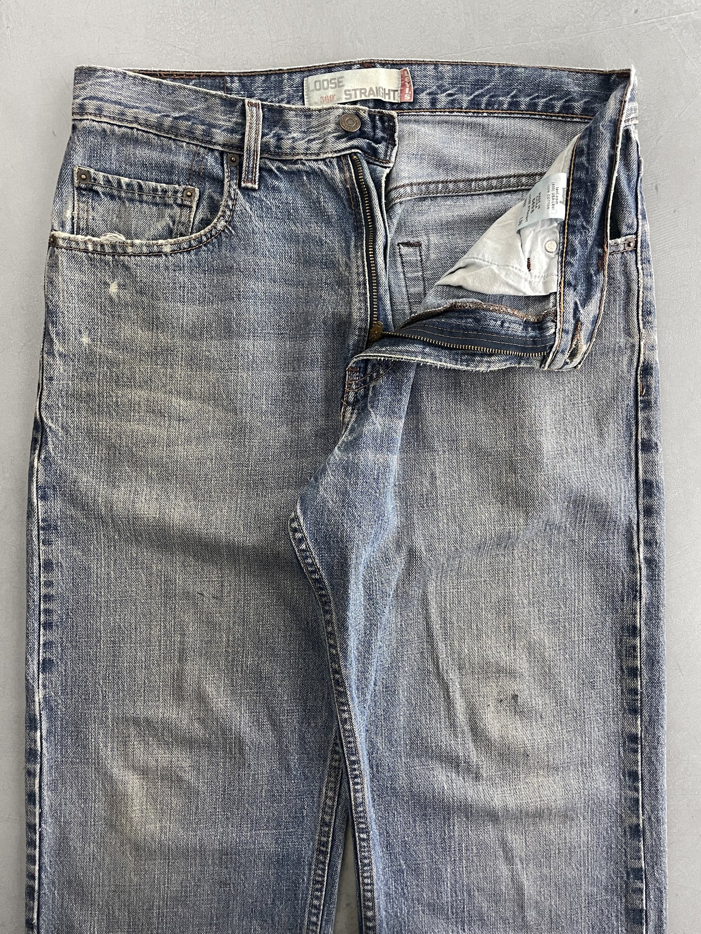 Thrashed Levi's 569's [34"]