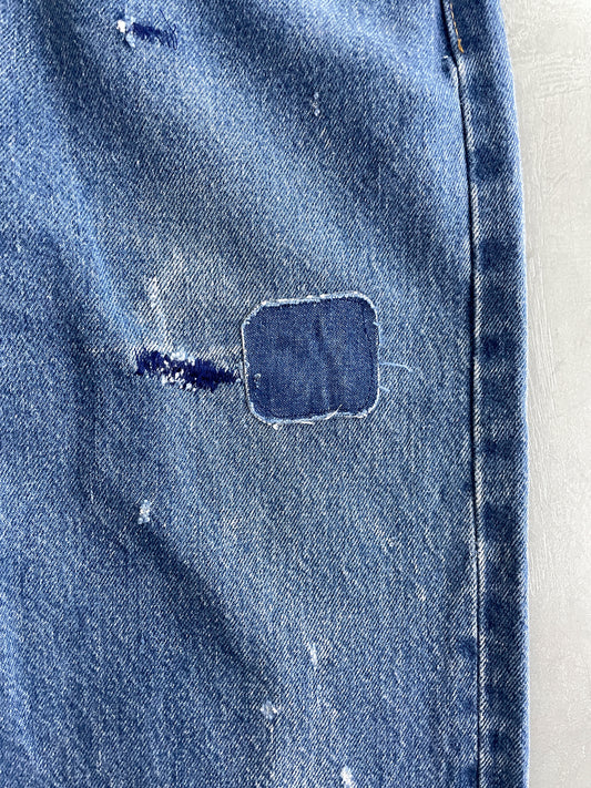 Thrashed Made in USA Levi's 501's [30"]