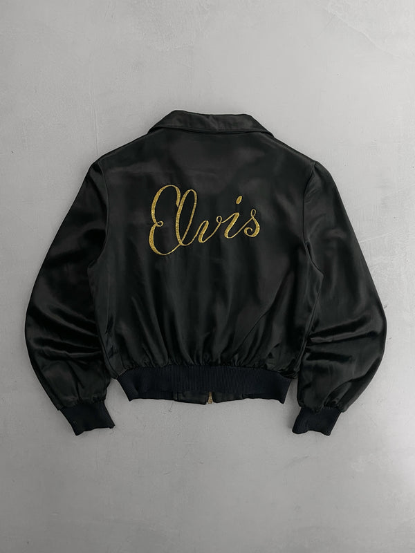 1970's 'Elvis' Satin Jacket [XS]