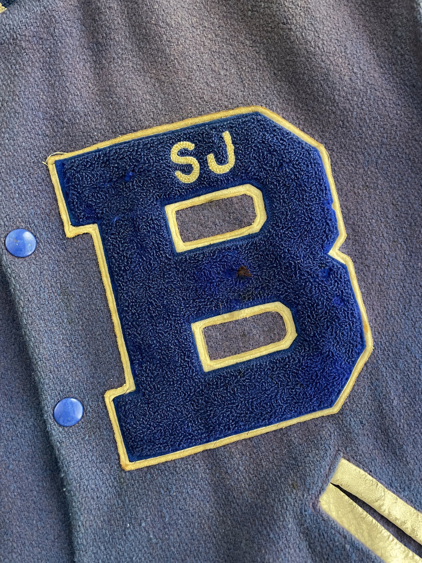 1970's Thrashed Santa Fe League Varsity Jacket [L]