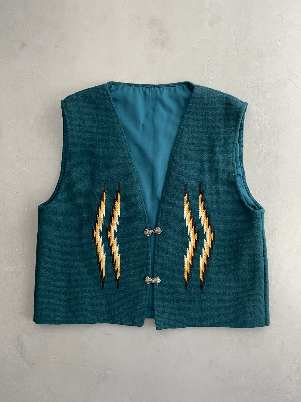 Chimayo Wool Blanket Vest [XL]