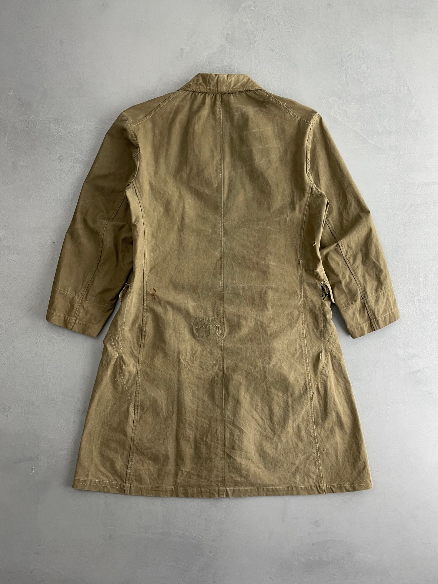 40's Japanese Canvas Shop Coat [S]