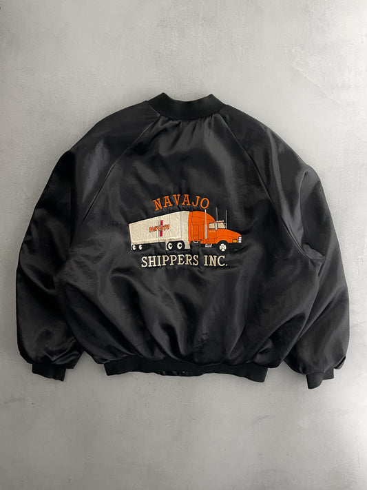 Navajo Satin Bomber [XL]