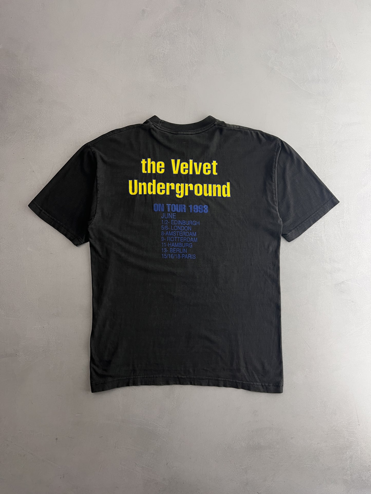 '93 The Velvet Underground 'Peel Slowly And See' Tour Tee [XL]