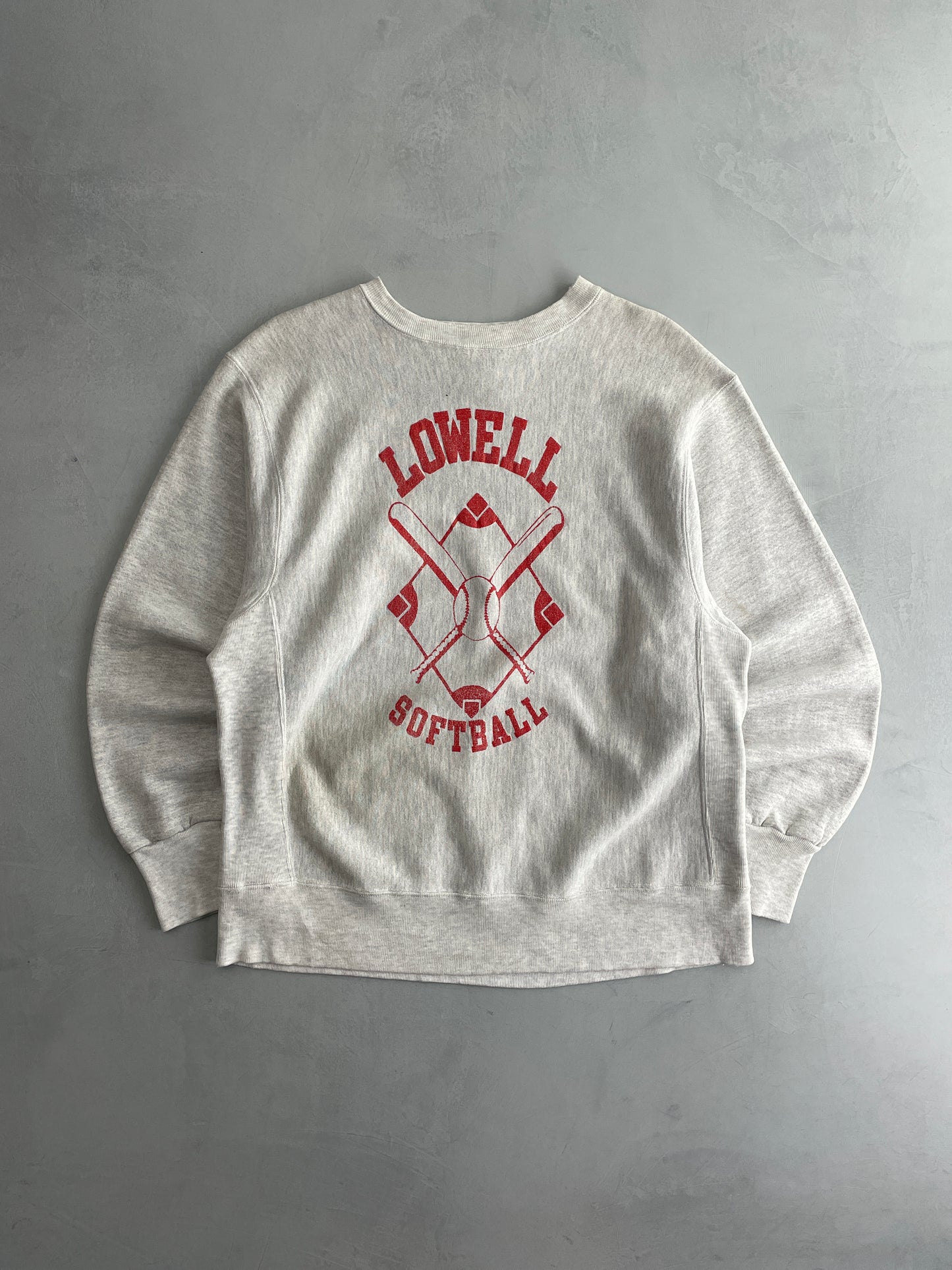 Lowell Softball Reverse Weave Style Sweatshirt [XL]