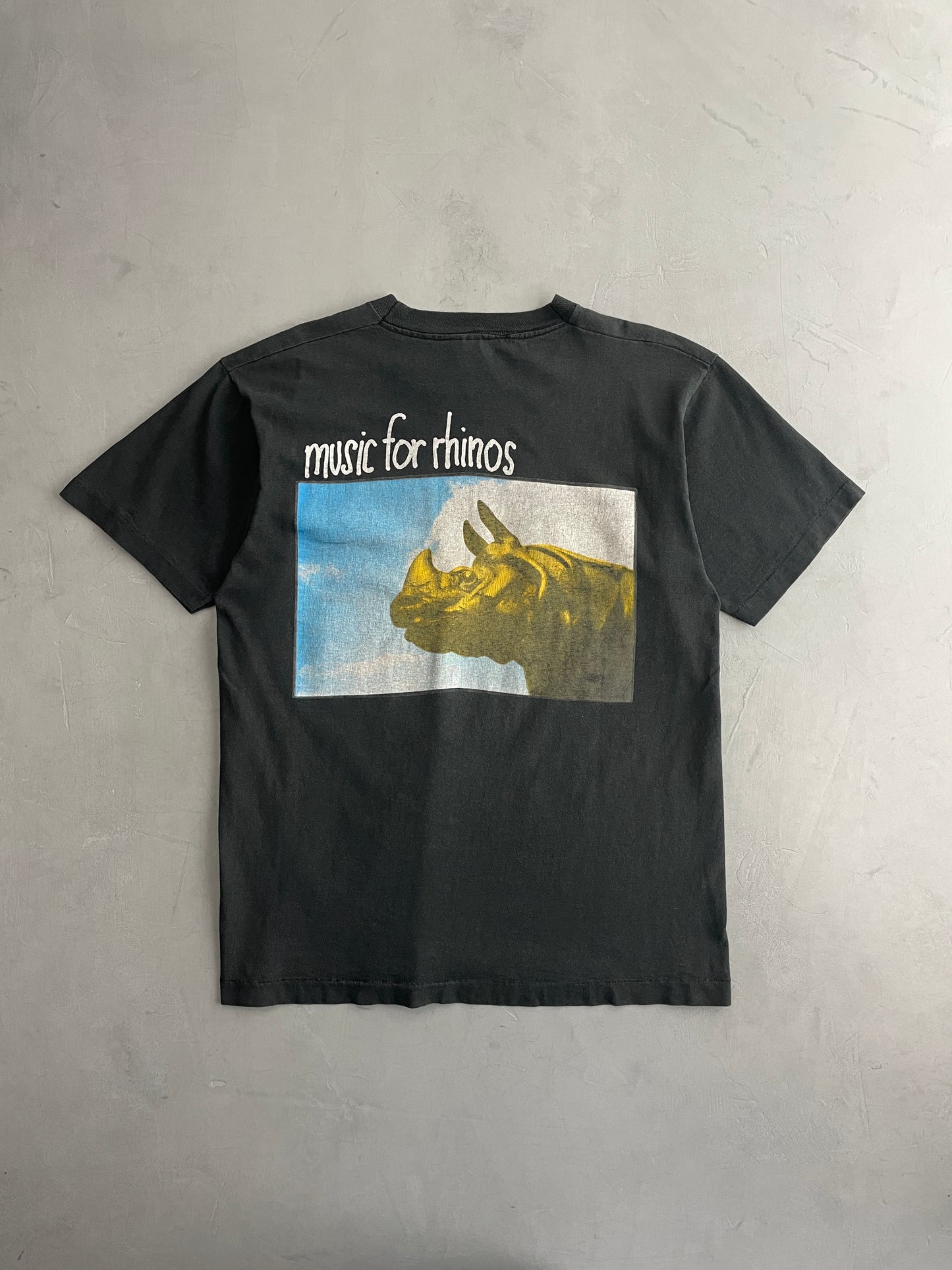 90's Pearl Jam 'Music For Rhinos' Tee [L]