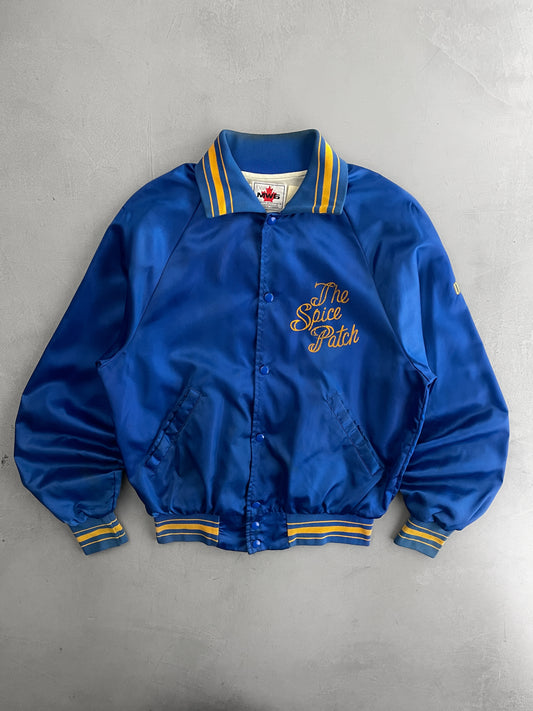 The Spice Patch Pizza Satin Bomber [L]