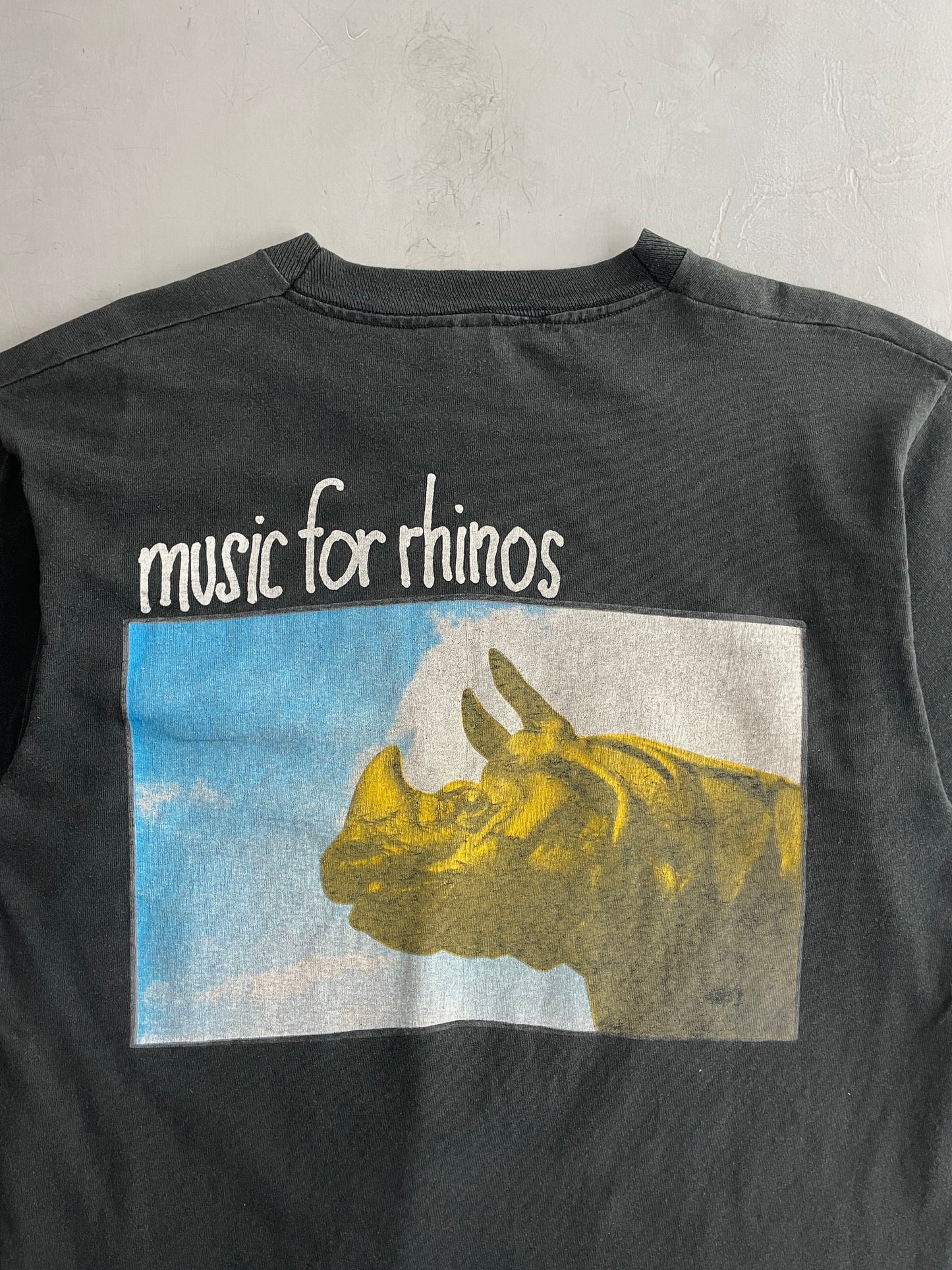 90's Pearl Jam 'Music For Rhinos' Tee [L]