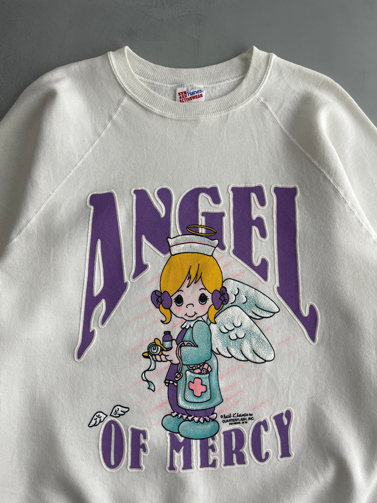 90's Angel Of Mercy Sweatshirt [L]