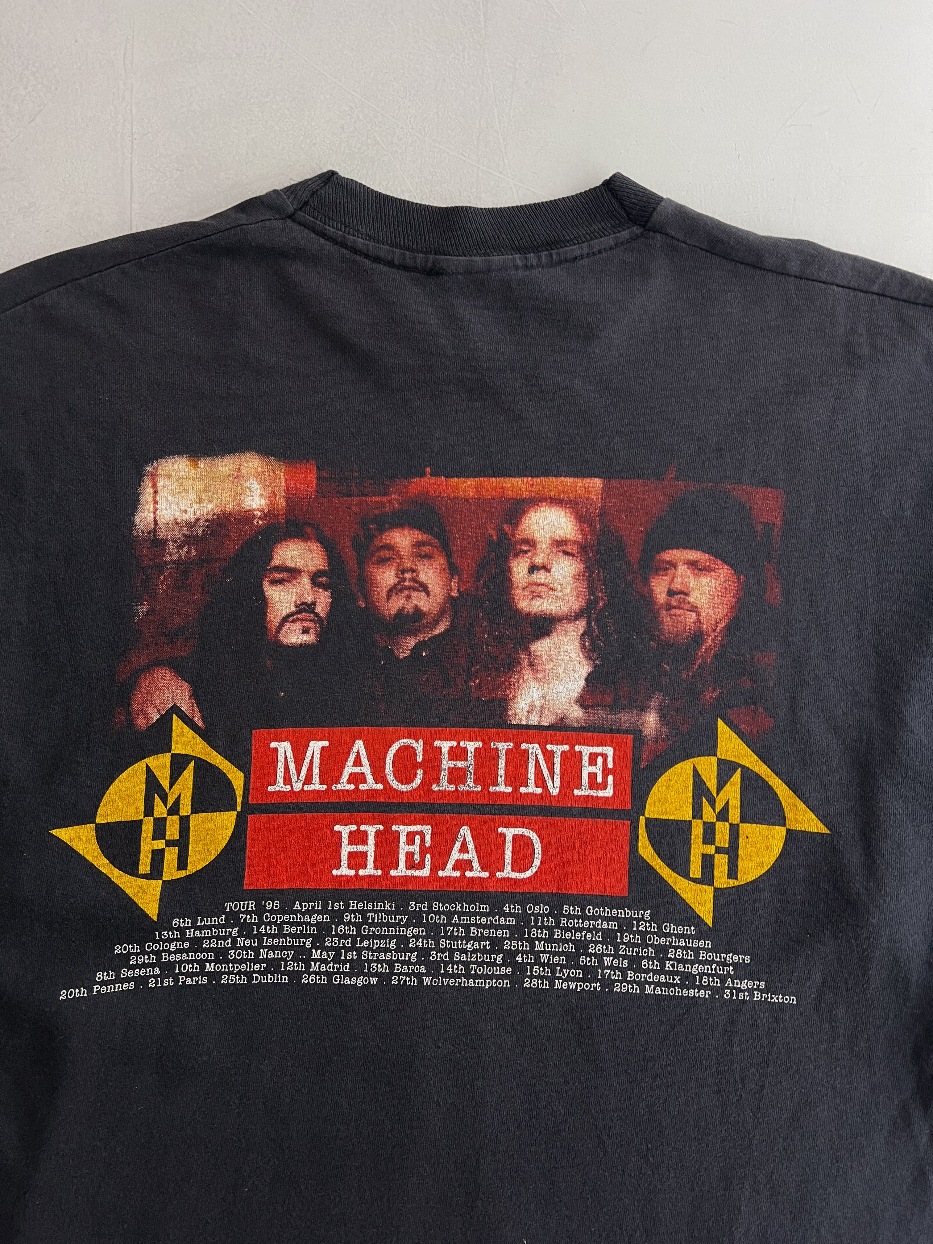95 Machine Head Euro Tour Tee [XL] – The Wilde Merchant