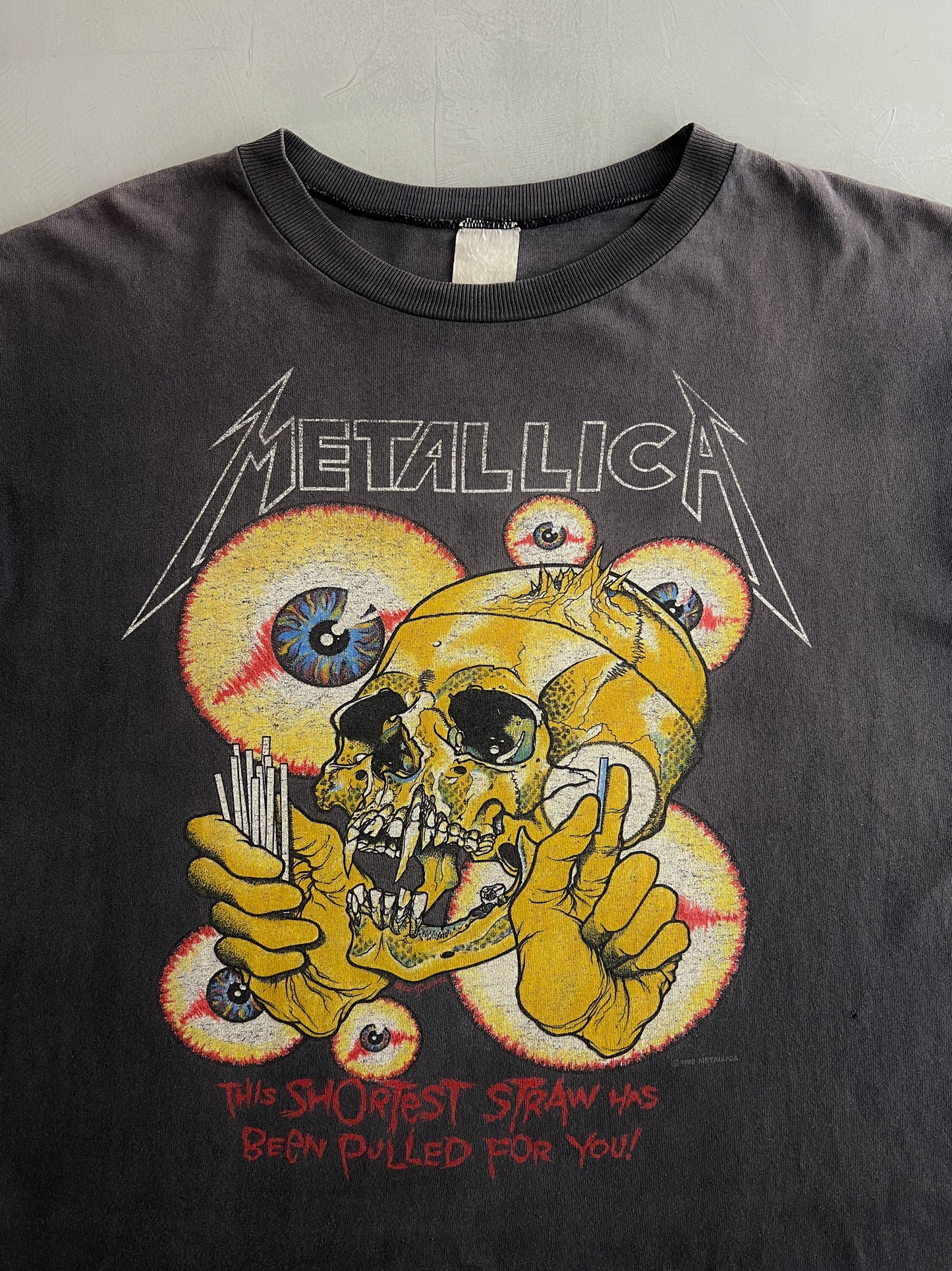 '88 Metallica 'In Vertigo You Will Be' Pushead Tee [XL]