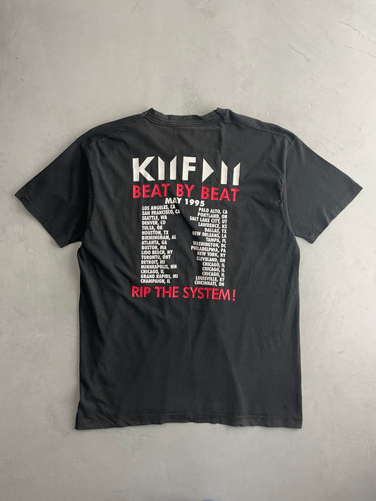 '95 KMFDM 'Beat By Beat' Tour Tee [XL]