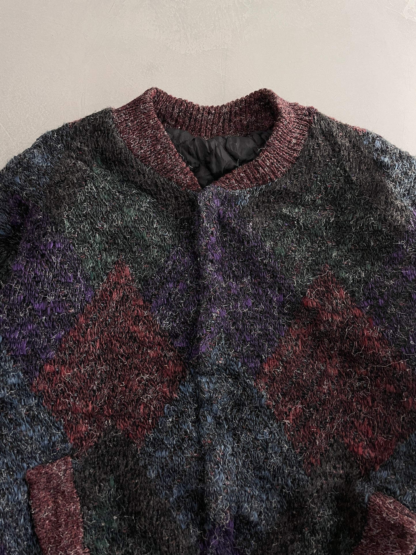 Quilt Lined Cardigan [XL]