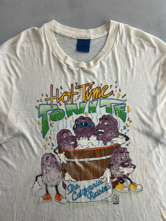 1980's Paper Thin California Raisins Tee [XL]