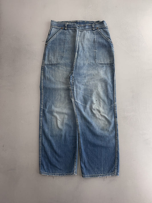 50's/60's Pyk's Side-Zip Jeans [32"]