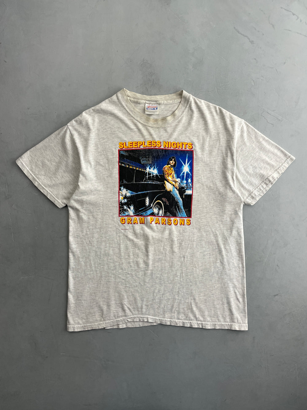90's Graham Parsons 'Sleepless Nights' Tee [L]