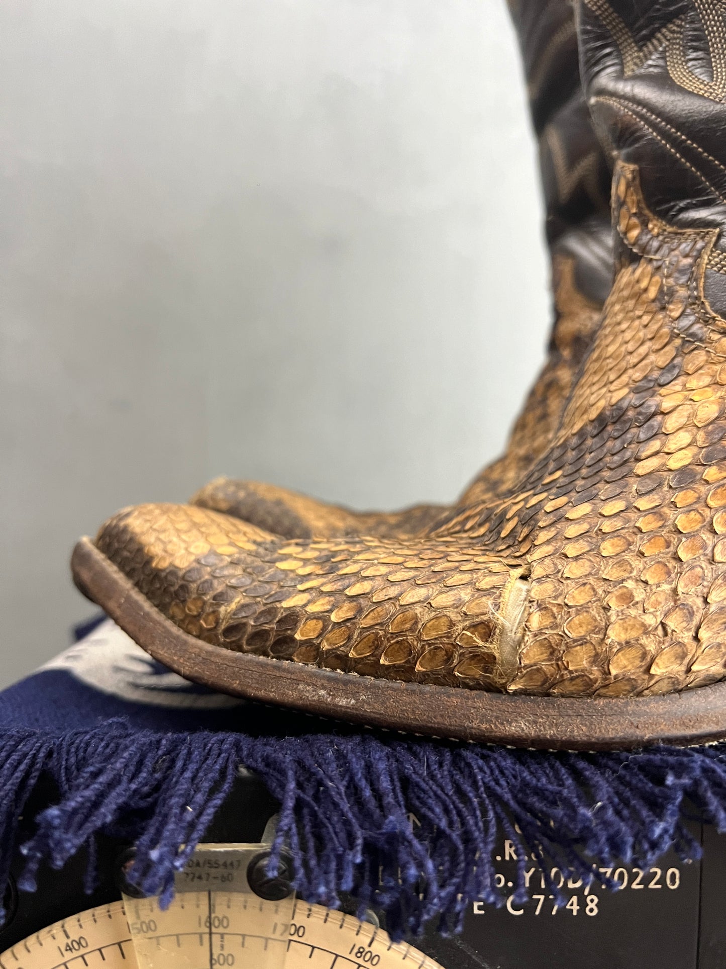 Justin Fort Worth Texas Rattlesnake Boots [10]