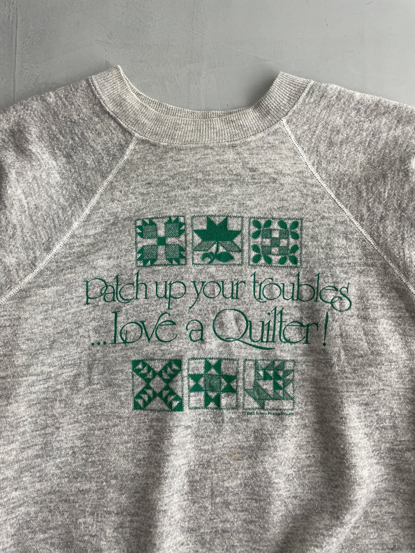 'Patch Up Your Troubles' Sweatshirt [M]
