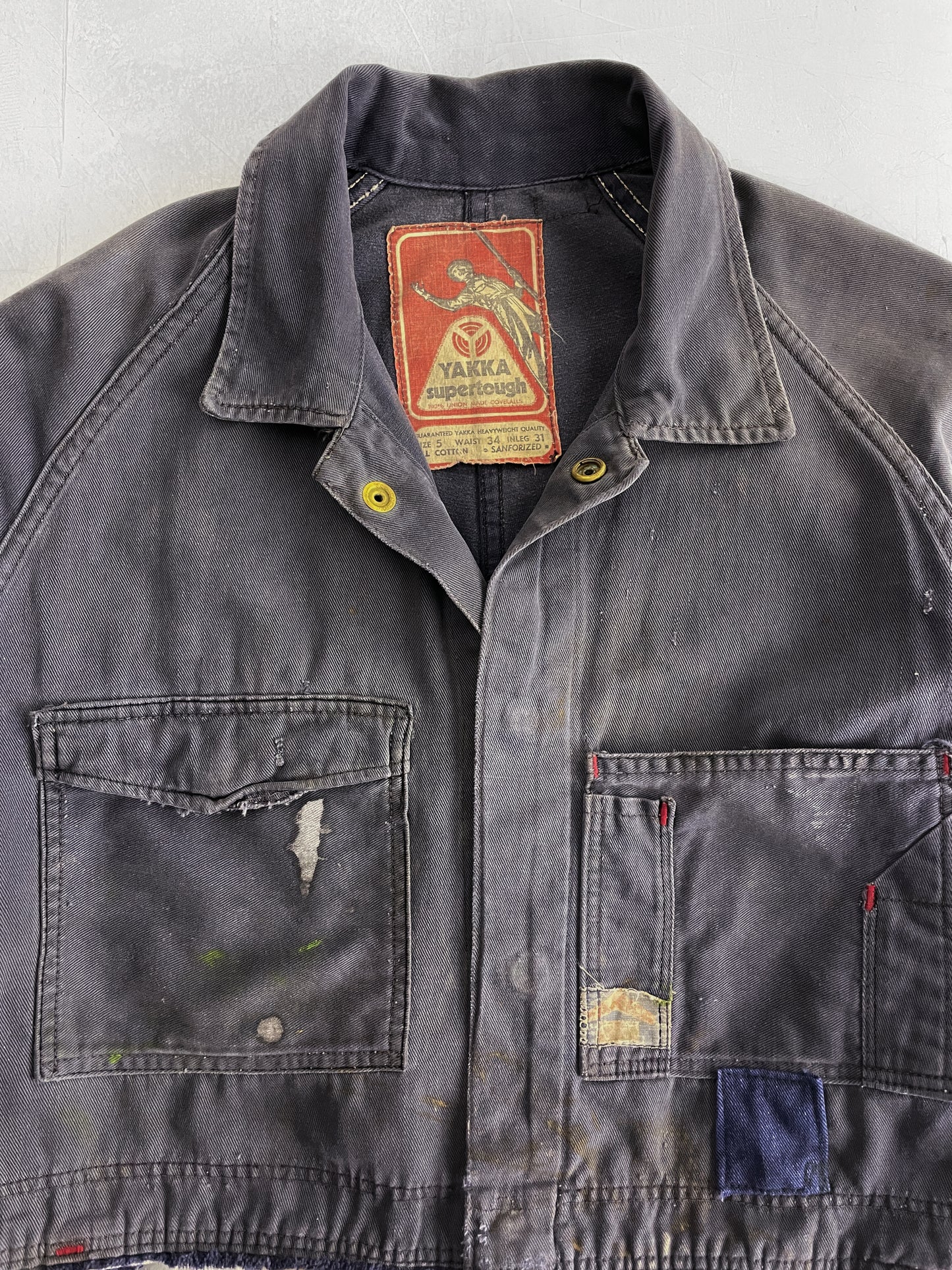 Faded Yakka Mechanic Jacket [M/L]