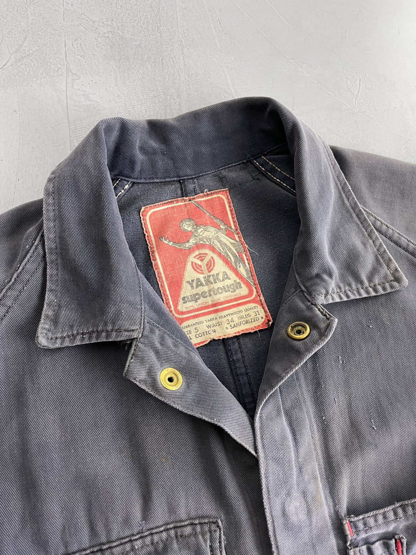 Faded Yakka Mechanic Jacket [M/L]