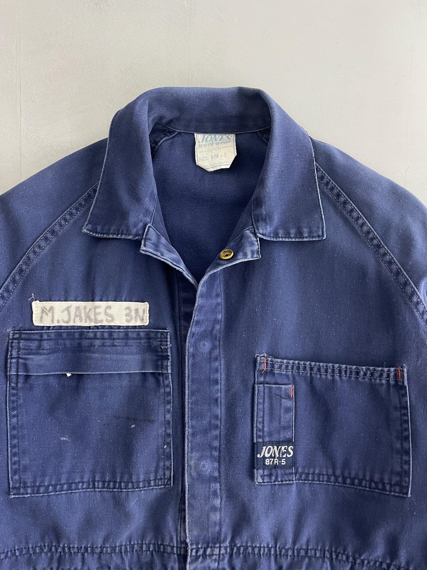 Faded Jones Mechanic Jacket [S]