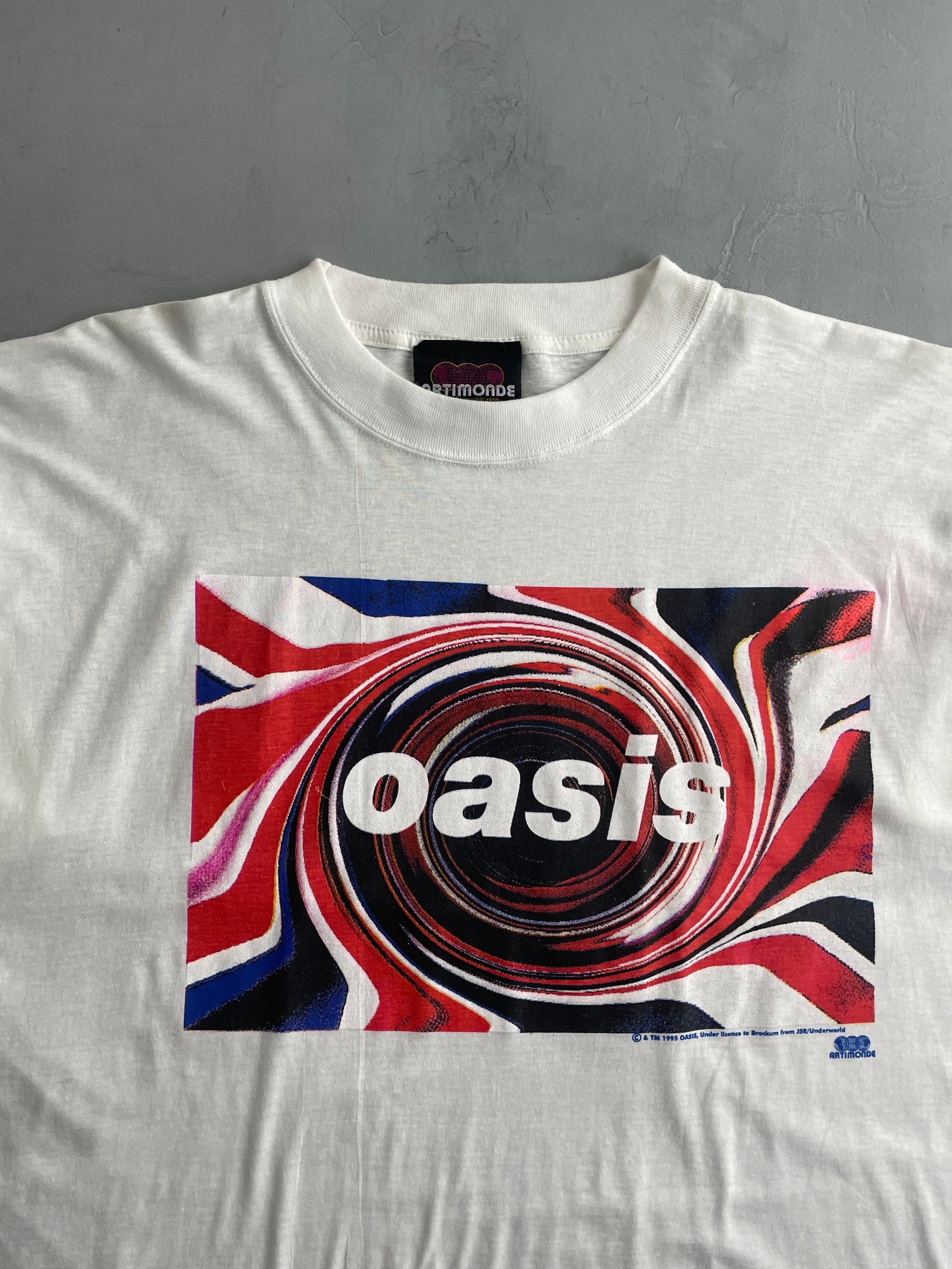 '95 Oasis Union Jack Tee [XL]