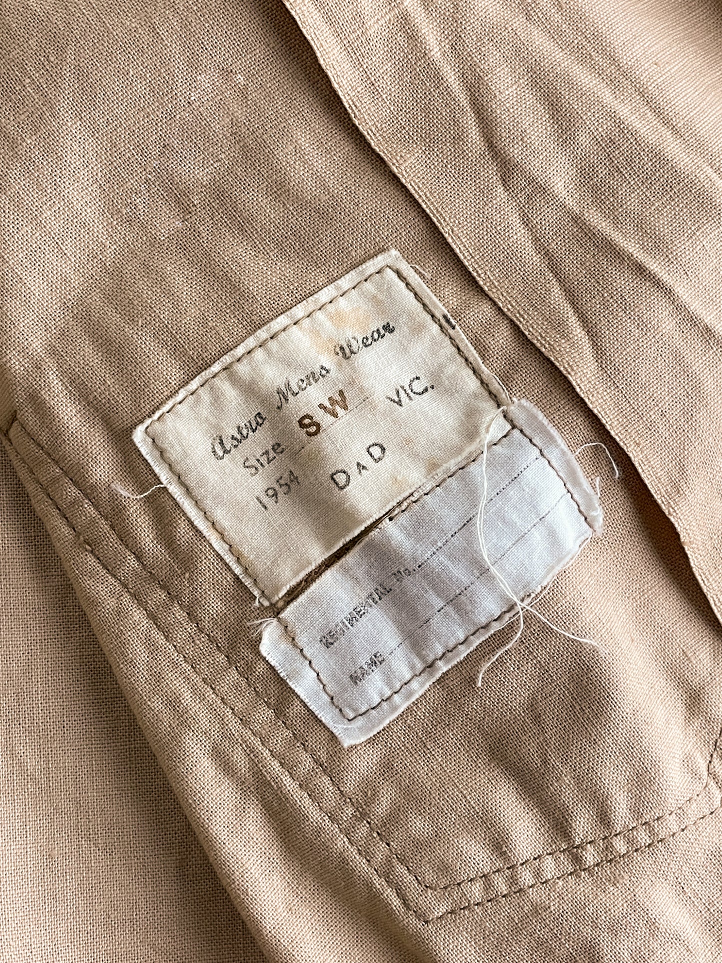 1950's Aus Army Cotton Shirt [S]