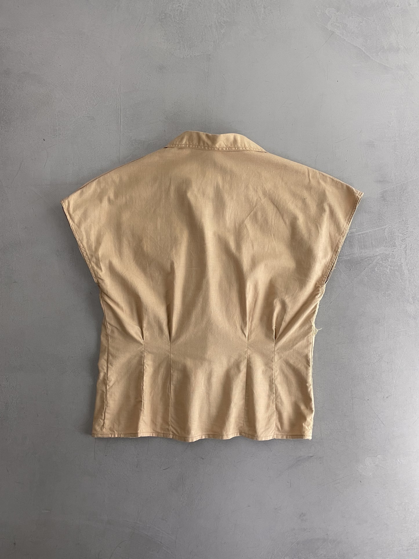 1950's Aus Army Cotton Shirt [S]