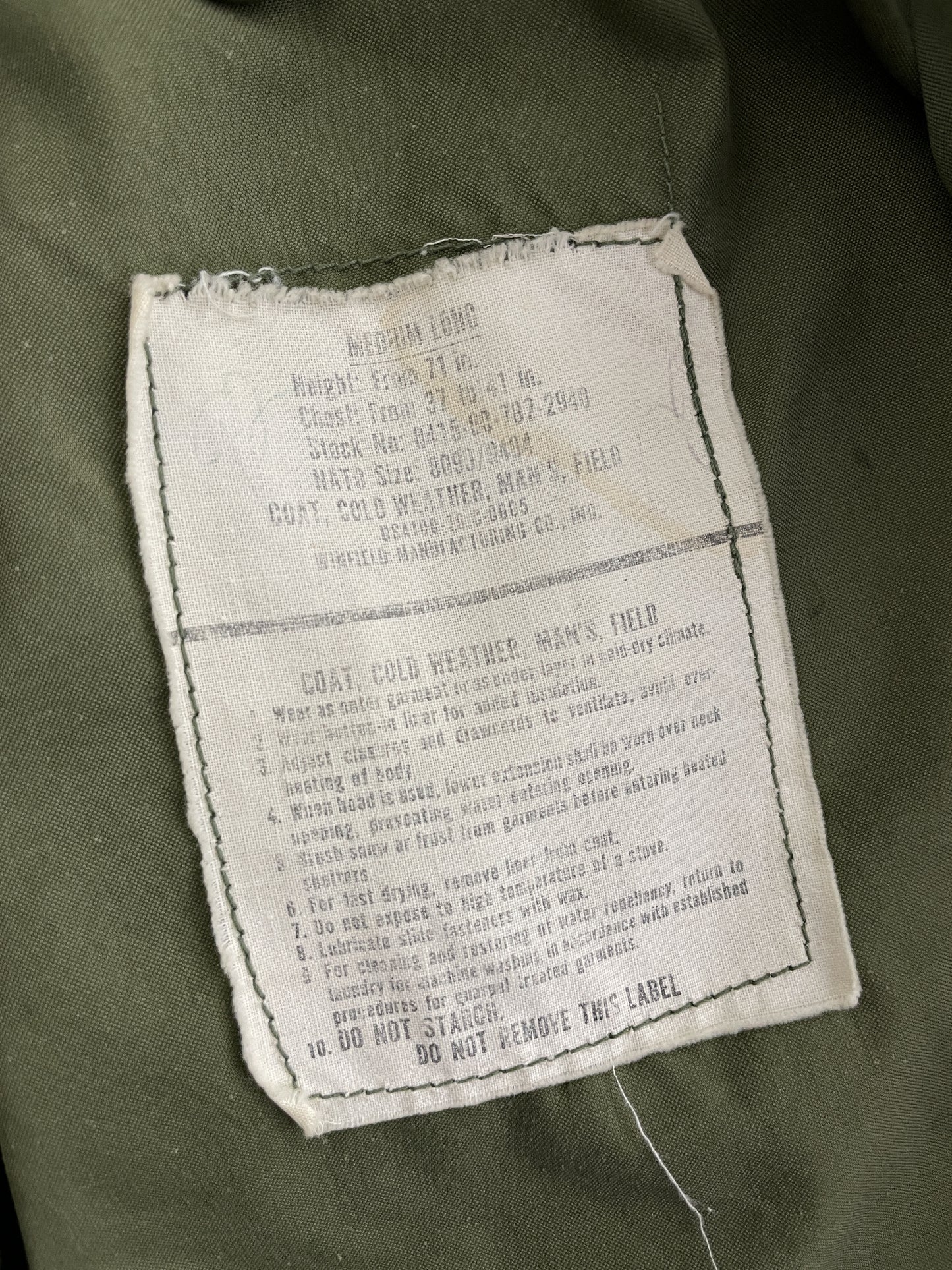 M-65 U.S. Army Field Jacket [L]