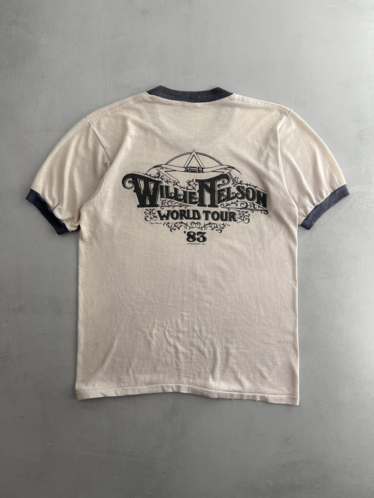 '83 Willie Nelson 'World Tour' Ringer [M]
