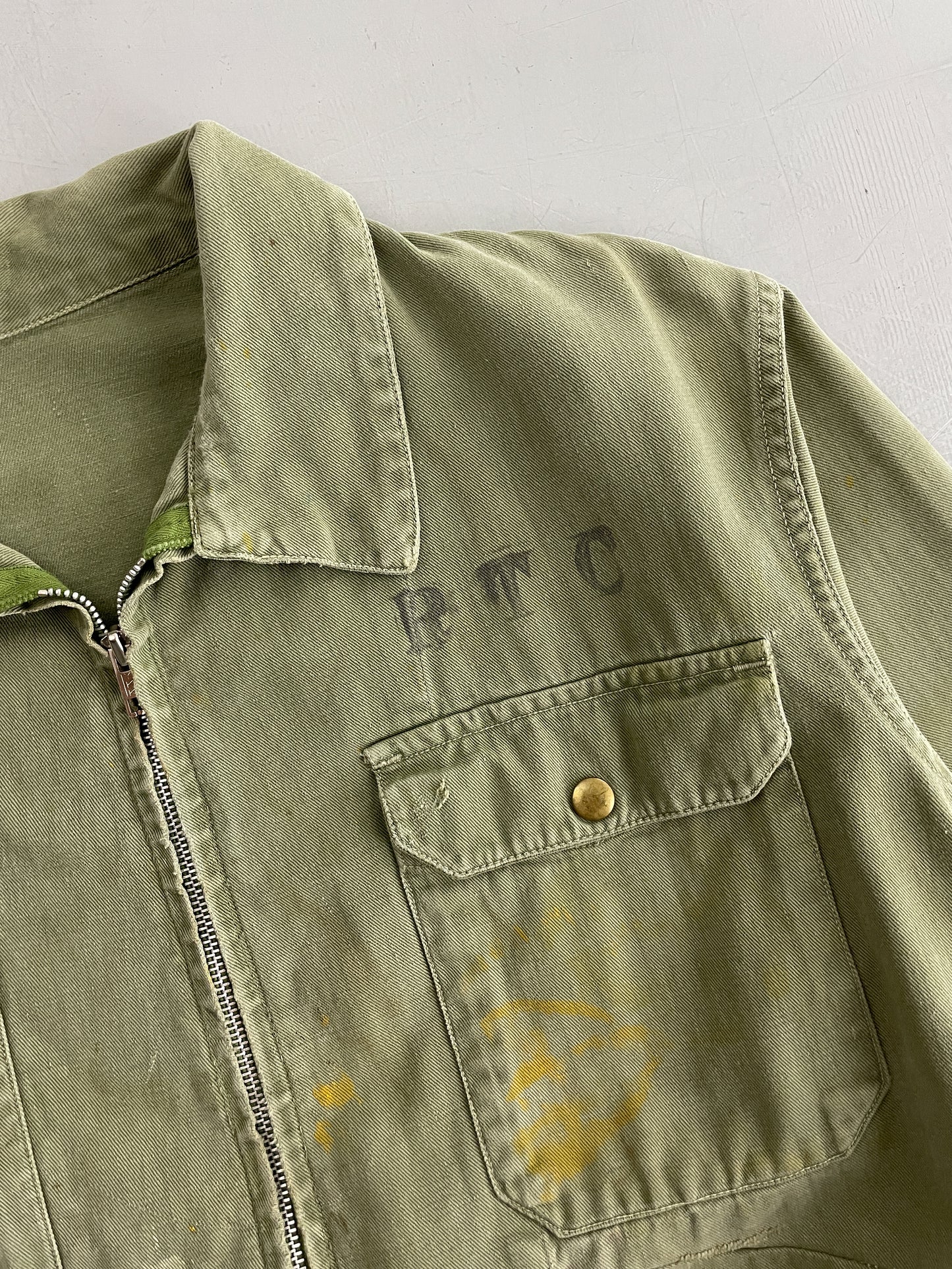 1960's Aus Army Zip Jacket [XL]