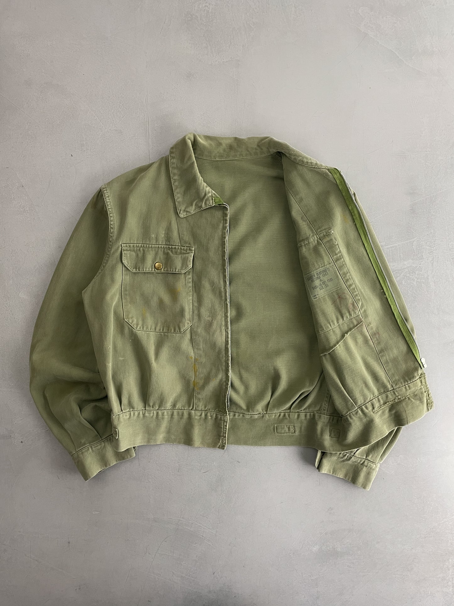 1960's Aus Army Zip Jacket [XL]