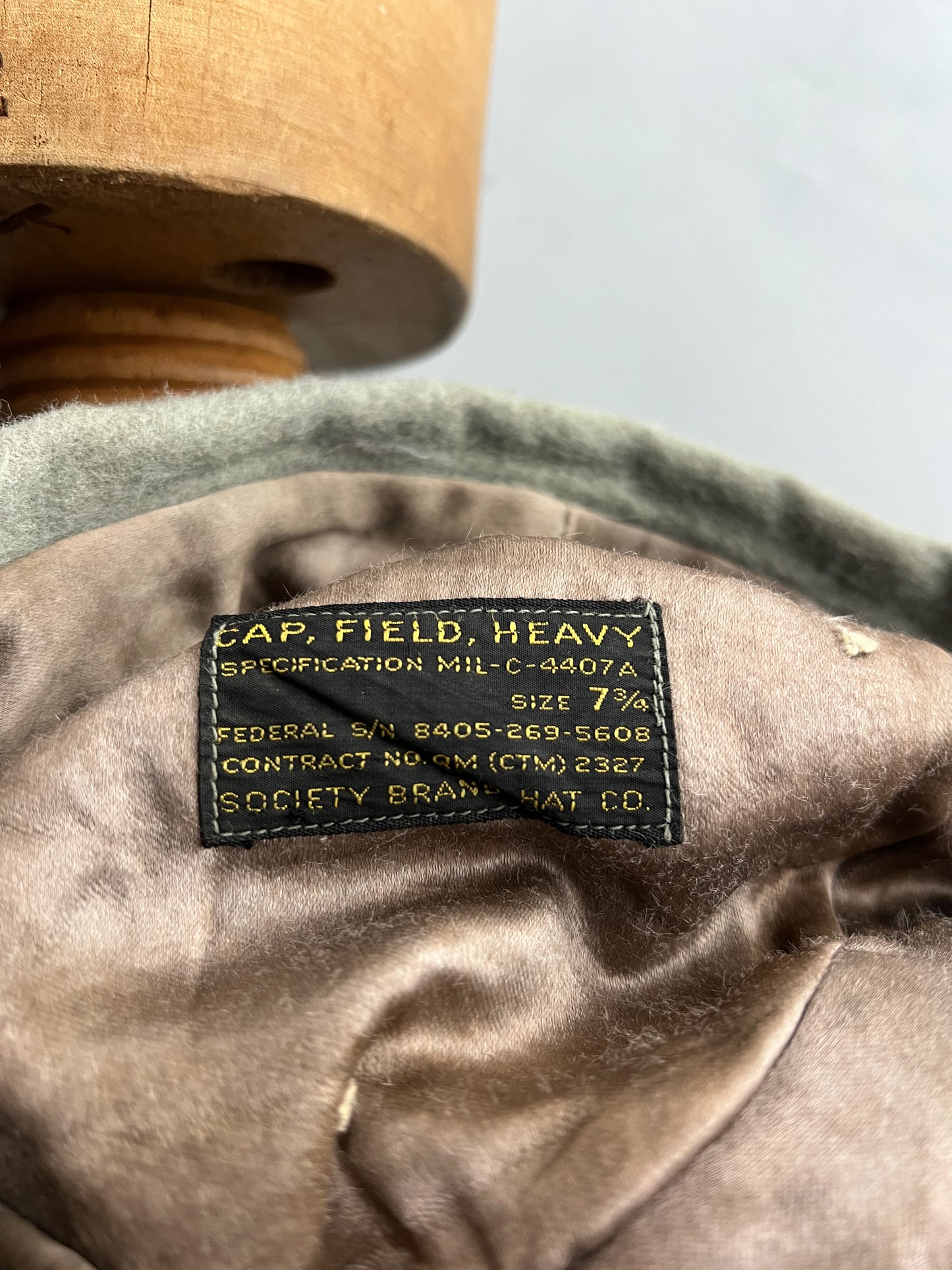 40's / 50's Heavy Field Cap