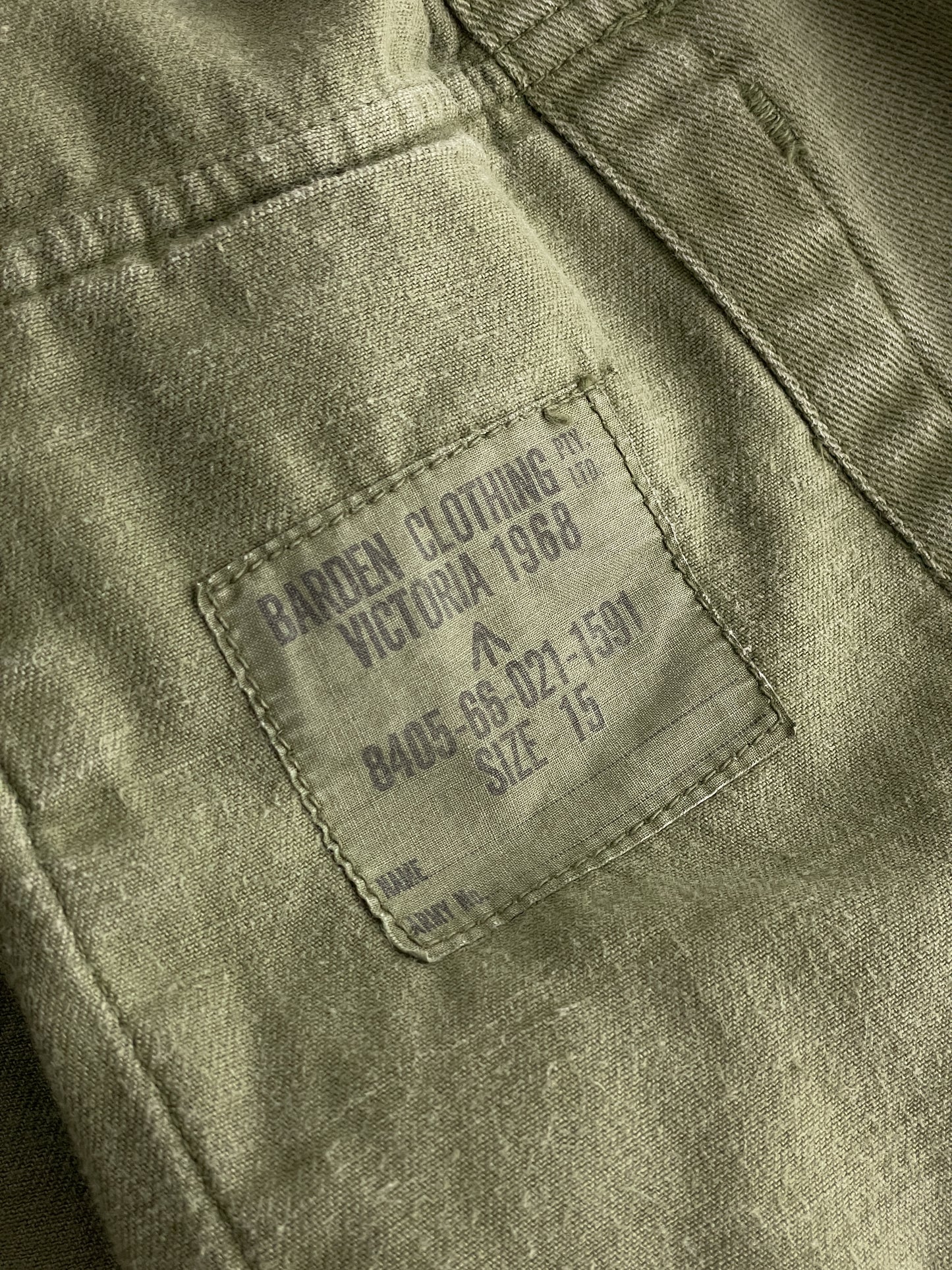 1960's Aus Army Zip Jacket [XL]