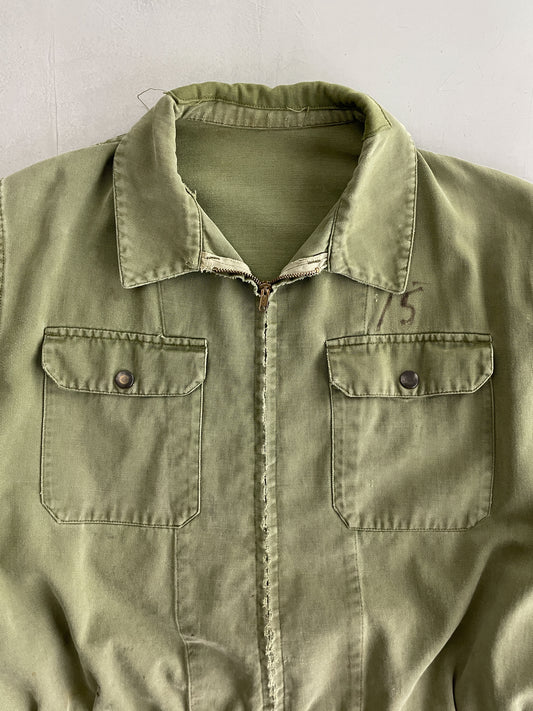 1970's Aus Army Zip Jacket [L]