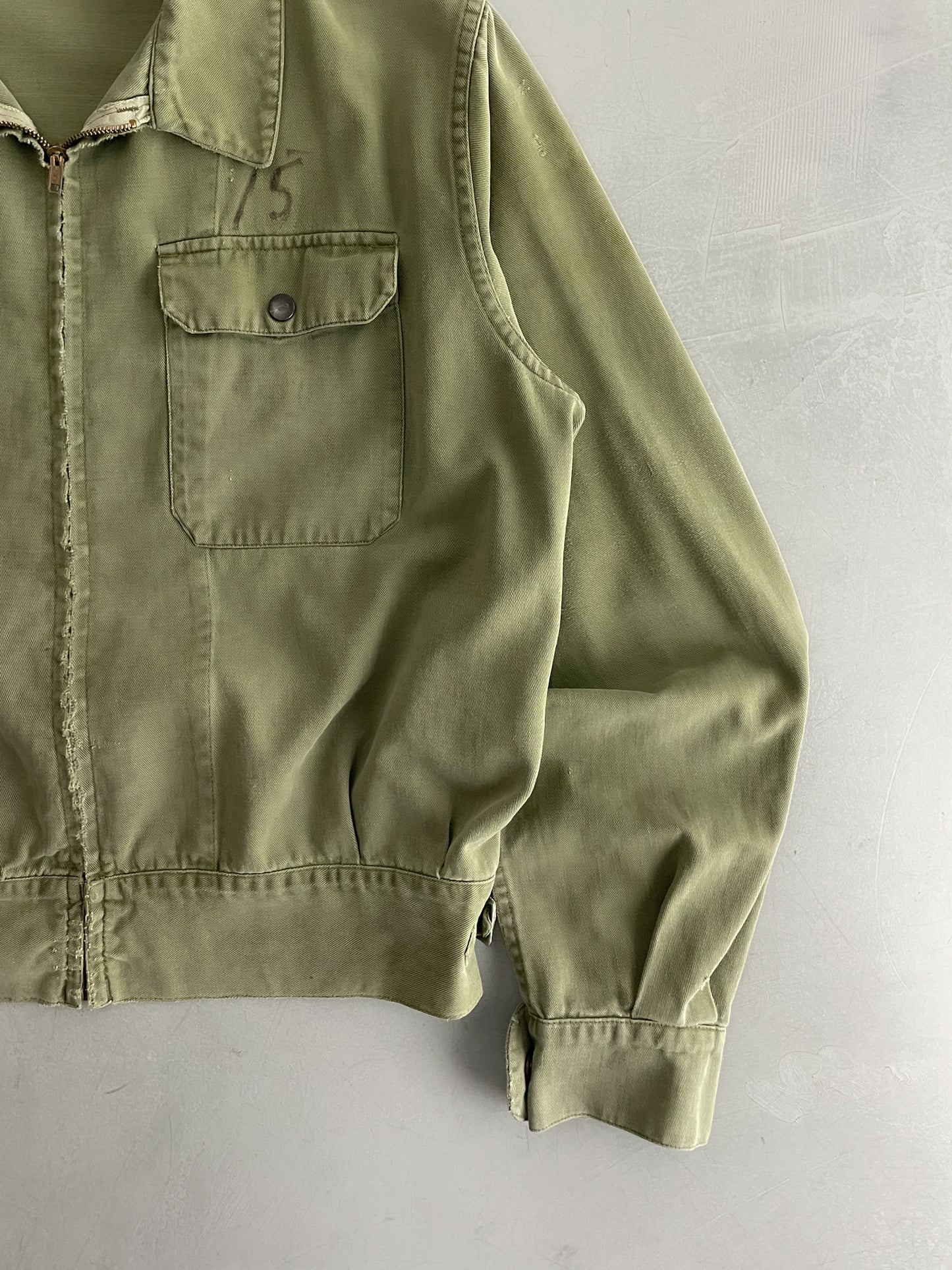 1970's Aus Army Zip Jacket [L]