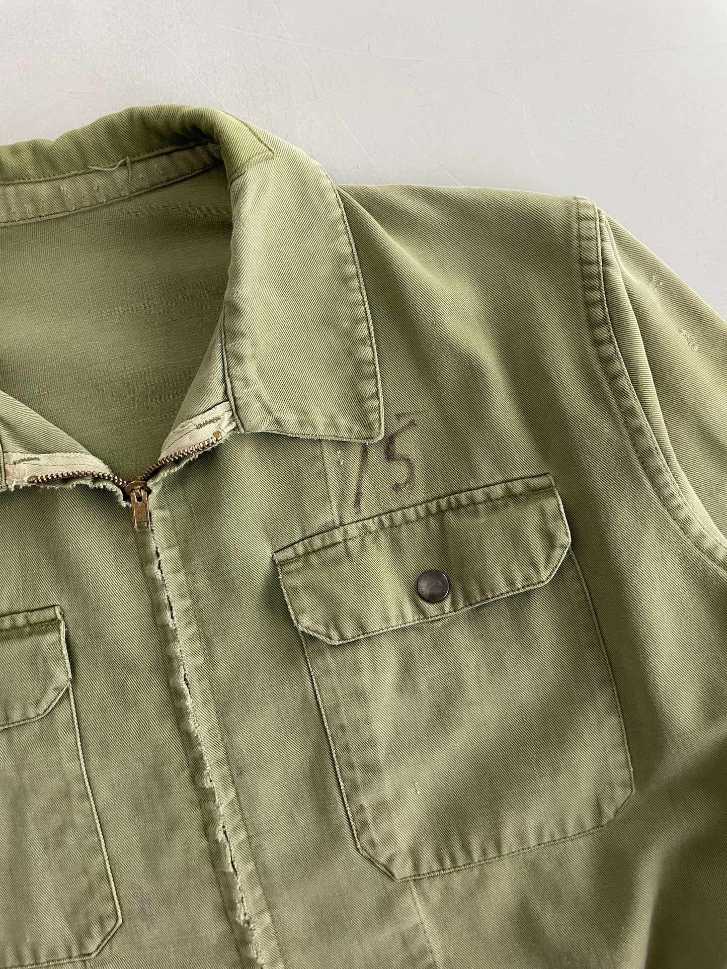 1970's Aus Army Zip Jacket [L]