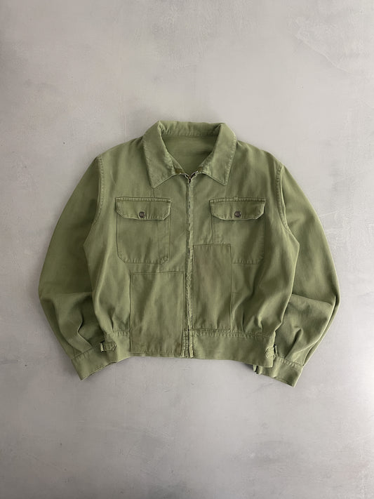 1970's Aus Army Zip Jacket [L]