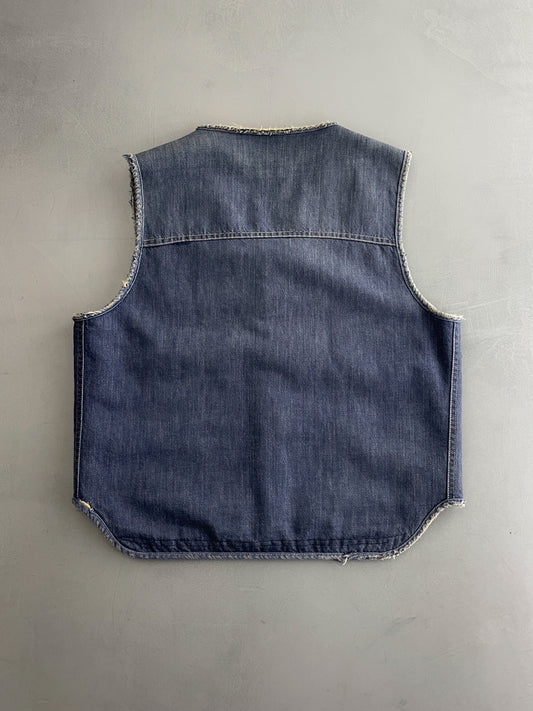 Faded Roebuck Shearling Vest [M/L]