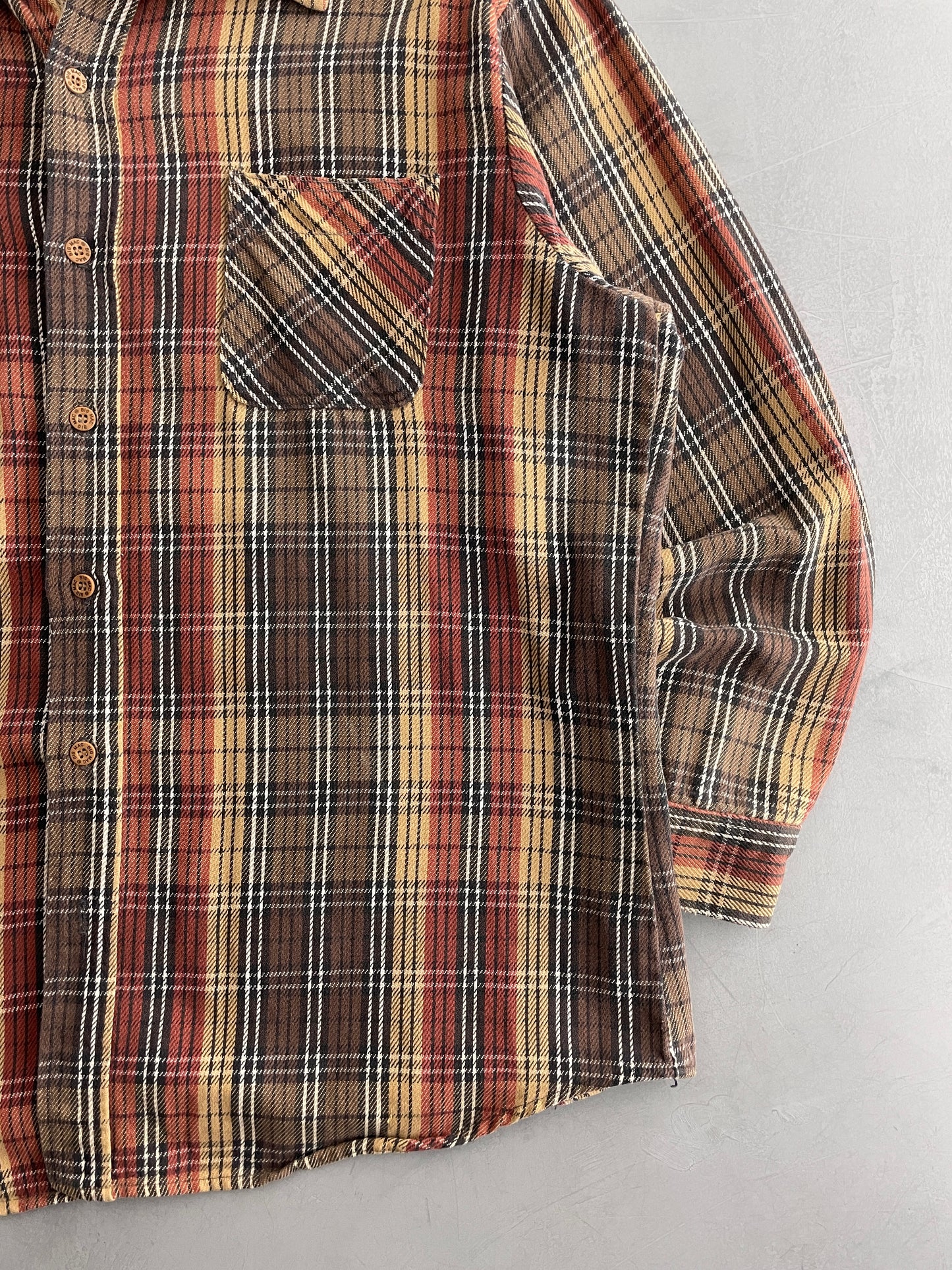 70's Big Mac Cotton Flannel [XL]