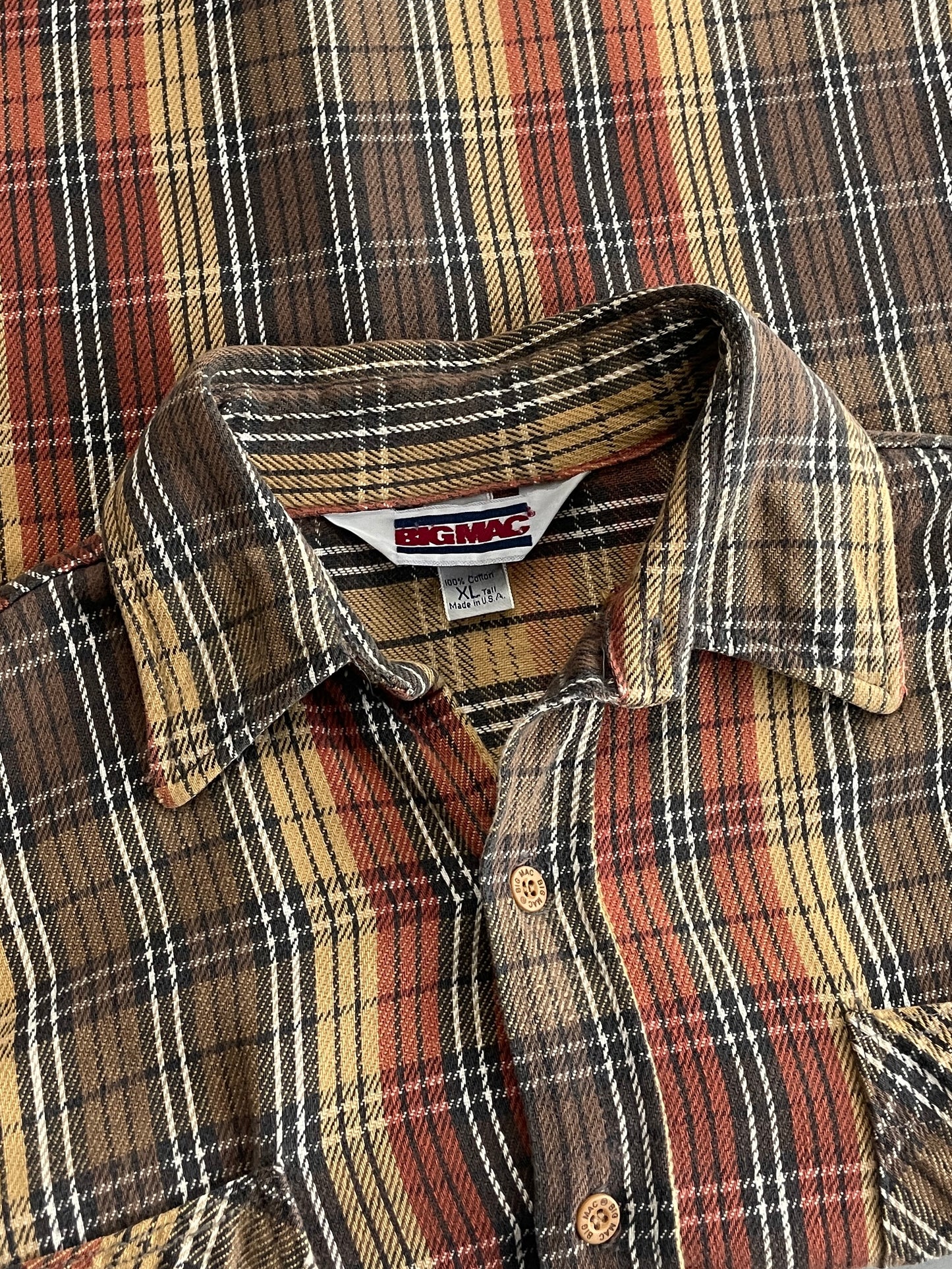 70's Big Mac Cotton Flannel [XL]