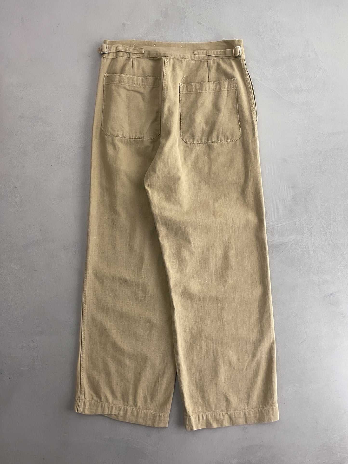 50's Aus Military Press Stud Pants [30"]