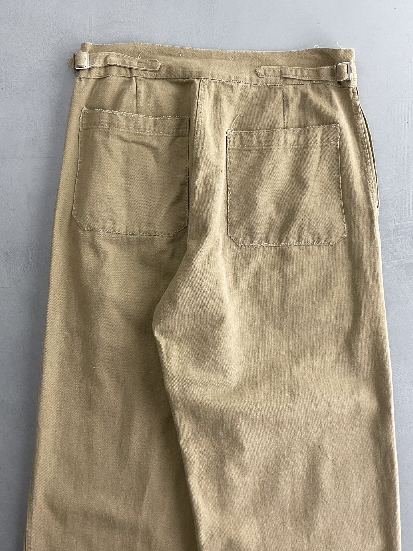 50's Aus Military Press Stud Pants [30"]