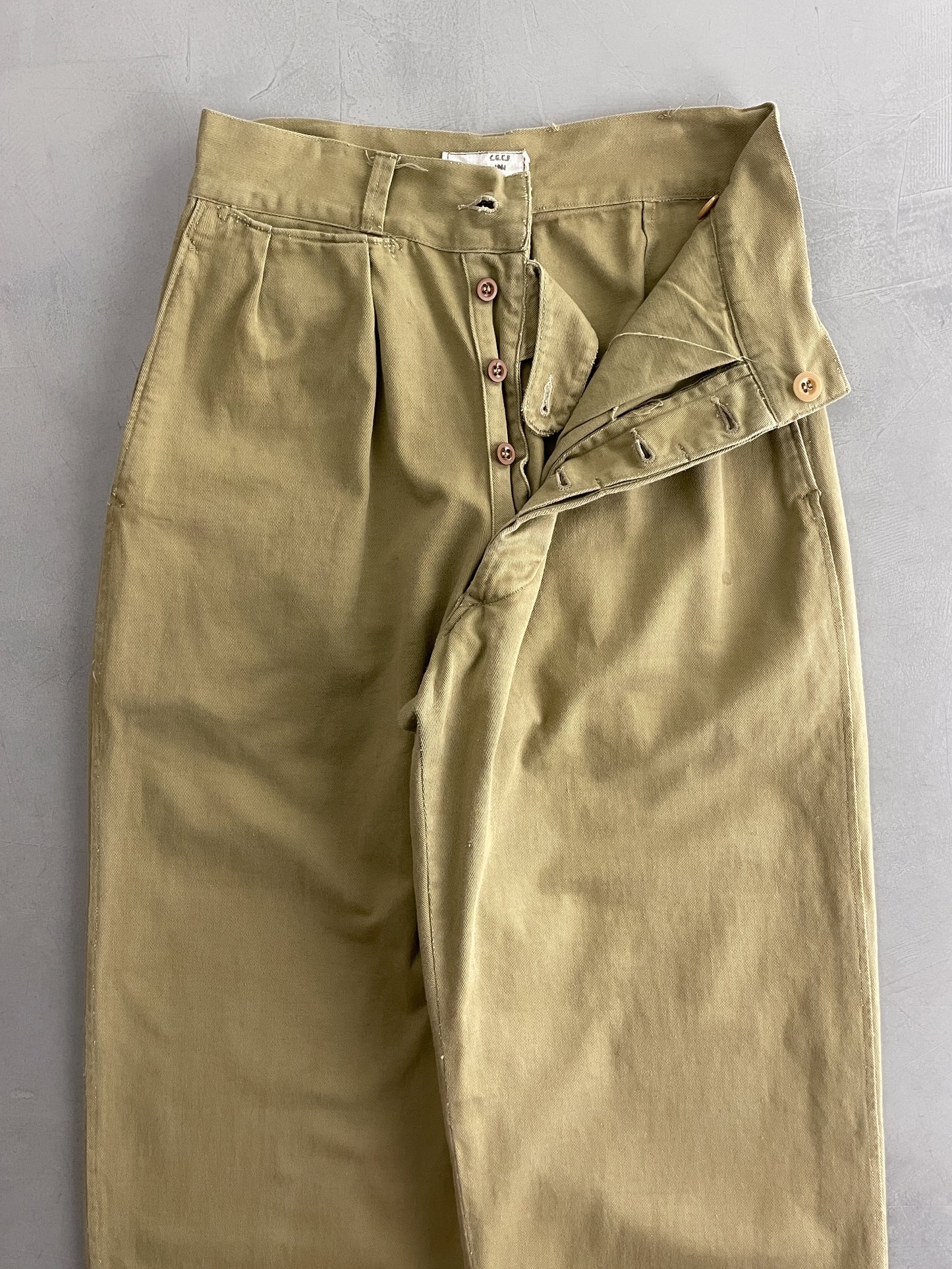 60's C.G.C.F. Military Pants [28"]