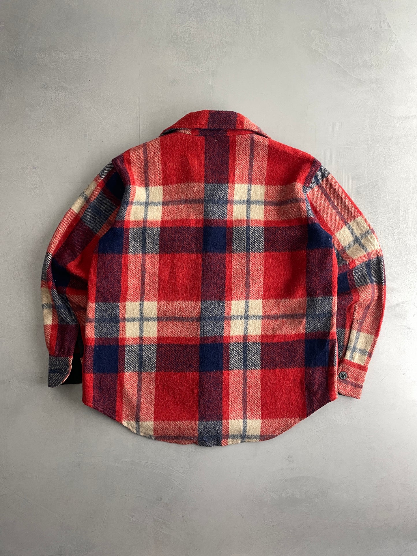 70's C.P.O. Wool Overshirt [L]
