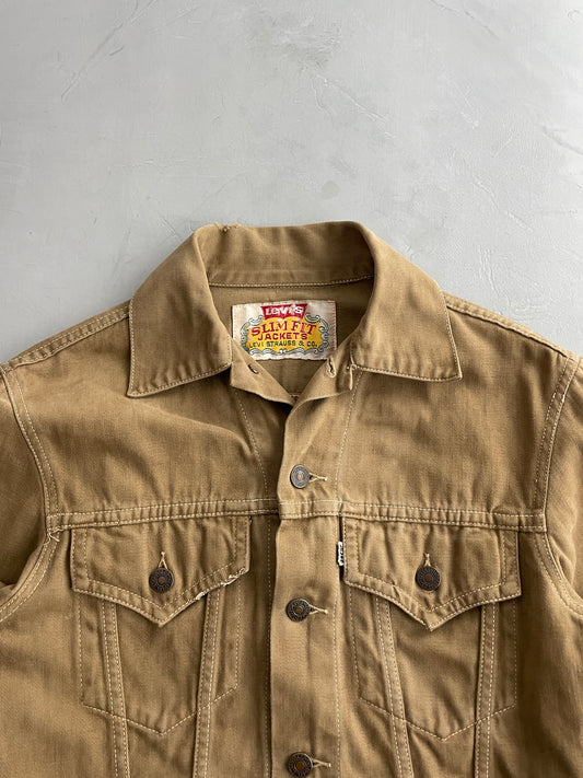 70's Levi's Slim Fit Cotton Trucker Jacket [M]