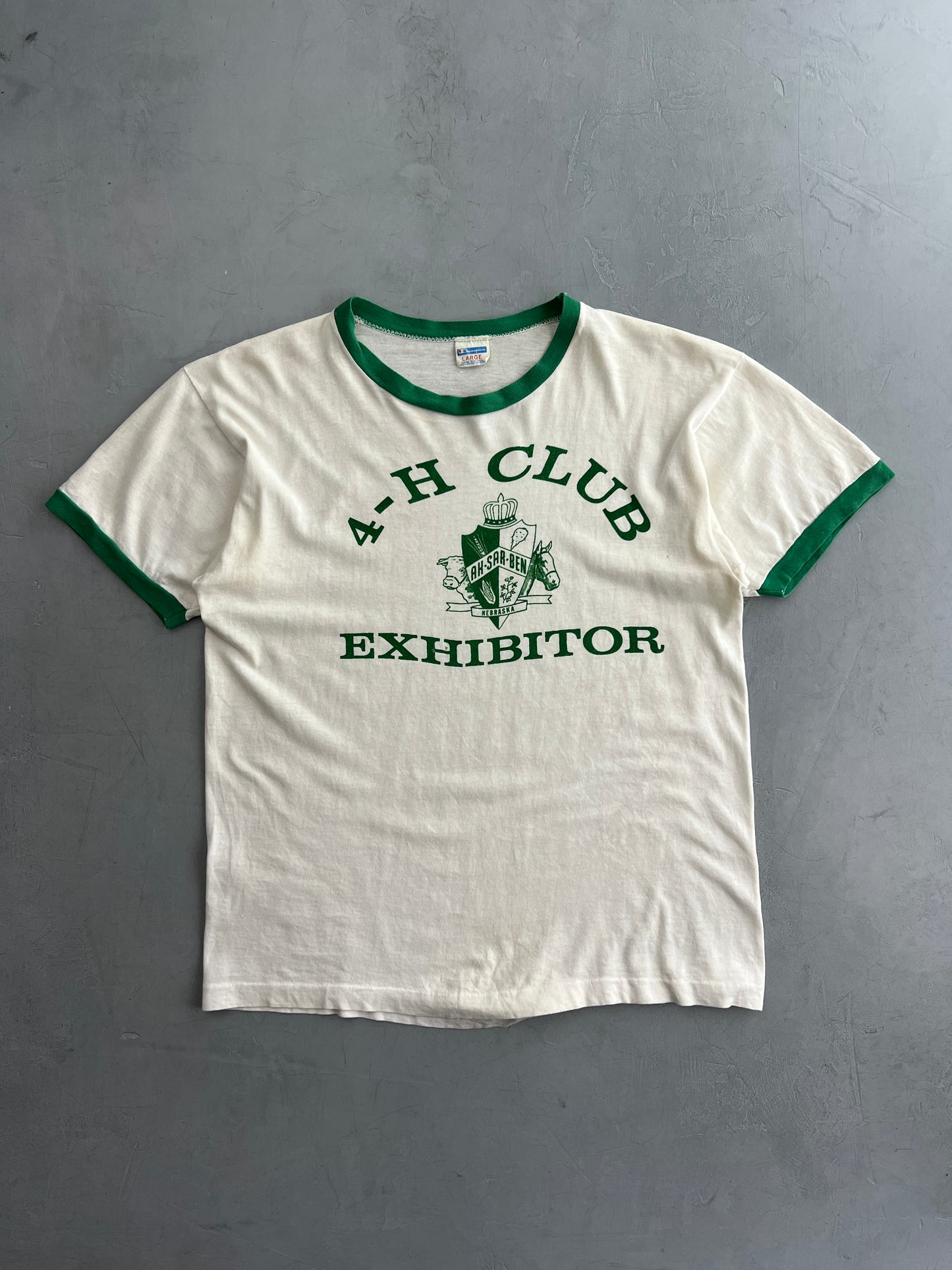 4-H Club Ringer Tee [S/M]